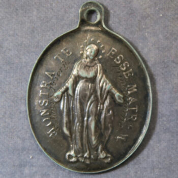 MB110122 Warwickshire St Mary’s Priory Princethorpe silver medal 1911 Catholic Congregation of the Children of Mary