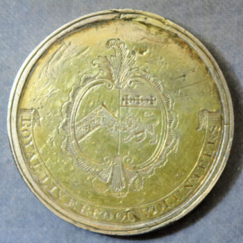 MB110123 GB Royal Liverpool Volunteers silver gilt medal Lt. Colonel Bolton 1806 79th Regiment of Foot US related