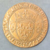 MB110131 France medallic copy coin Louis XI Ecu d’or a la couronne made in copper 1972