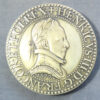 MB110134 France Monnaie de Paris medallic copy in copper silver coin piedfort ½ franc d’argent Henri III 1577 made 1968