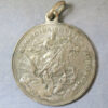 MB110137 Silver medal talisman 17th century Kremnitz St George & Dragon with boat in storm