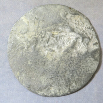 MB110142 Renaissance Italy Gaspare Moroni Mola Greyhound reverse only of medal Vincenzo II Gonzaga 1626 lead