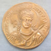 MB110145 Monnaie de Paris copper reproduction of Byzantine Emperor Justinian gold medal 1972