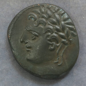 MB110153 Monnaie de Paris copper reproduction medal of Cavares Avignon silver hemidrachm Apollo and boar pig 1971