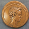 MB110155 Monnaie de Paris copper reproduction medal of Julius Caesar denarius Roman coin 1960s