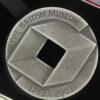 MB110165 GB Rare limited edition silver commemorative medal 250th anniversary British Museum by John Maine 2003