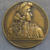 MB110176 France Costentin Comte de Tourville Marechal de France bronze medal 300th anniversary 1642-1942 by Turin