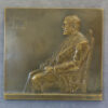 MB110178 Austrian Electric Company bronze medal plaque by Schaefer of Alois Weishut 1887-1912