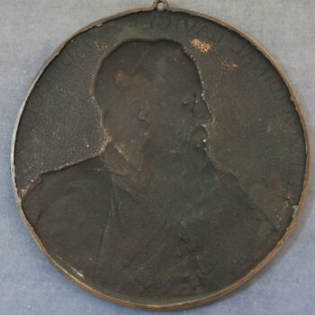 MB110179 Algeria French colony Cardinal Lavigerie 1890 by Crauk copper galvano medal
