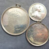 MB110180 GB South London Floricultural Society 3 silver prize medals 1837 Rare & early horticulture. Victorian