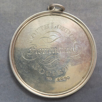 MB110180 GB South London Floricultural Society 3 silver prize medals 1837 Rare & early horticulture. Victorian