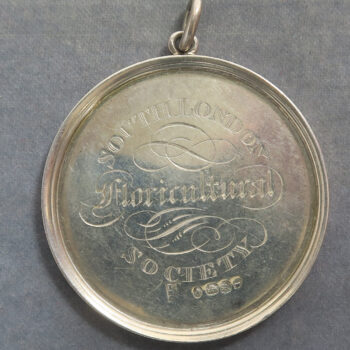 MB110180 GB South London Floricultural Society 3 silver prize medals 1837 Rare & early horticulture. Victorian