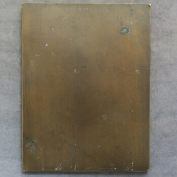 MB110183 France: Benedicite Grace by Prudhomme 1926 bronze medal plaquette.