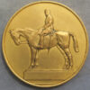 MB110183 France: Benedicite Grace by Prudhomme 1926 bronze medal plaquette.