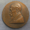 MB110185 Art Deco: Anatole France writer Parisian bronze medal by Delannoy