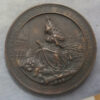 MB110186 Italy: 1898 50th Anniversary of the Republic of San Marco Venice bronze medal Italian Revolution