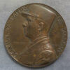 MB110192 France General De Lattre de Tassigny by Turin 1948 bronze medal French Army crossing the Rhine WW2 1945
