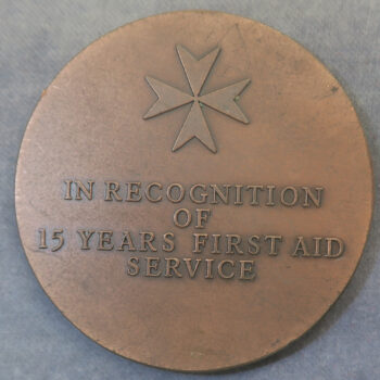 MB110198 GB National Dock Labour Board Ambulance Centre bronze 15 years long service medal