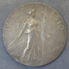 MB110203 France 40th anniversary 1870-71 Revolution silvered bronze medal by Lemaire 1910