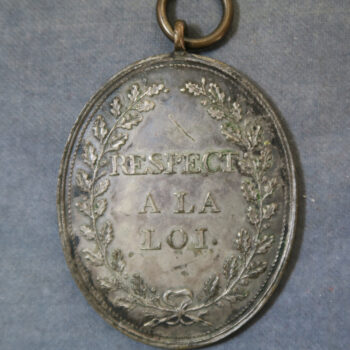 MB110211 French Revolution - silver plated ovalMB110211 French Revolution - silver plated oval badge Respect à la loi c. 1795 loopedMB110211 French Revolution - silver plated oval badge Respect à la loi c. 1795 loopedMB110211 French Revolution - silver plated oval badge Respect à la loi c. 1795 loopedMB110211 French Revolution - silver plated oval badge Respect à la loi c. 1795 loopedMB110211 French Revolution - silver plated oval badge Respect à la loi c. 1795 loopedMB110211 French Revolution - silver plated oval badge Respect à la loi c. 1795 loopedMB110211 French Revolution - silver plated oval badge Respect à la loi c. 1795 looped
