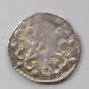 Yores petit Denier - Medieval silver coin 12-13th century Flanders