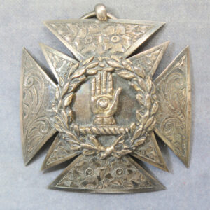 silver hallmarked badge Oddfellows - regalia 1894 London