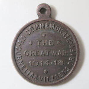 World War 1 Peace medal South Africa - Cornelia & Viljoens Drift bronzeWorld War 1 Peace medal South Africa - Cornelia & Viljoens Drift bronze