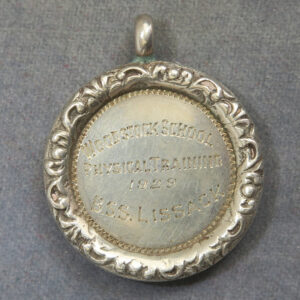 Woodstock School Physical Training 1929 B.S.S. Lissack - silver medal
