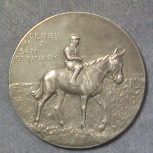 Austria - Austrian Derby winner 1917 San Gennaro silver medal uniface