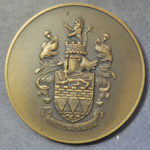 The Institute of Structural Engineers medal bronze circa 1950