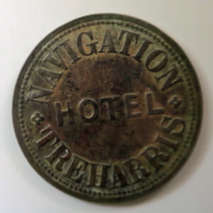 Wales Pub Check - Glamorganshire TREHARRIS NAVIGATION HOTEL 3D Cox 832