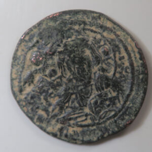 Byzantine Empire - Anonymous Follis depicting Christ facing time ofNicephorusIII 1078-81 AD Sear 1889