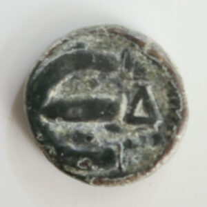Byzantine Empire - Justinian Pentanummium Constantnople Mint 527-65AD Sear 171 bronze coin Officina delta