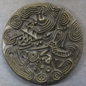 BAMS cast bronze medal Tom PHILLIPS RA The Vellinger Medal 1994