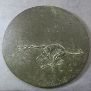 Greyhound dog racing left bronze medal