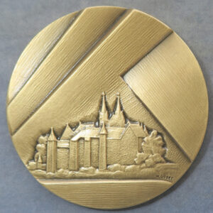 Neuchatel cityscape bronze medal