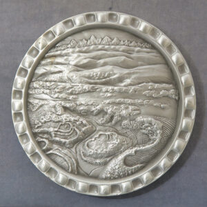 Landscape of Le Locle Switzerland medal