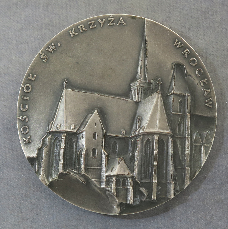 Church of Holy Cross Wroclaw medal