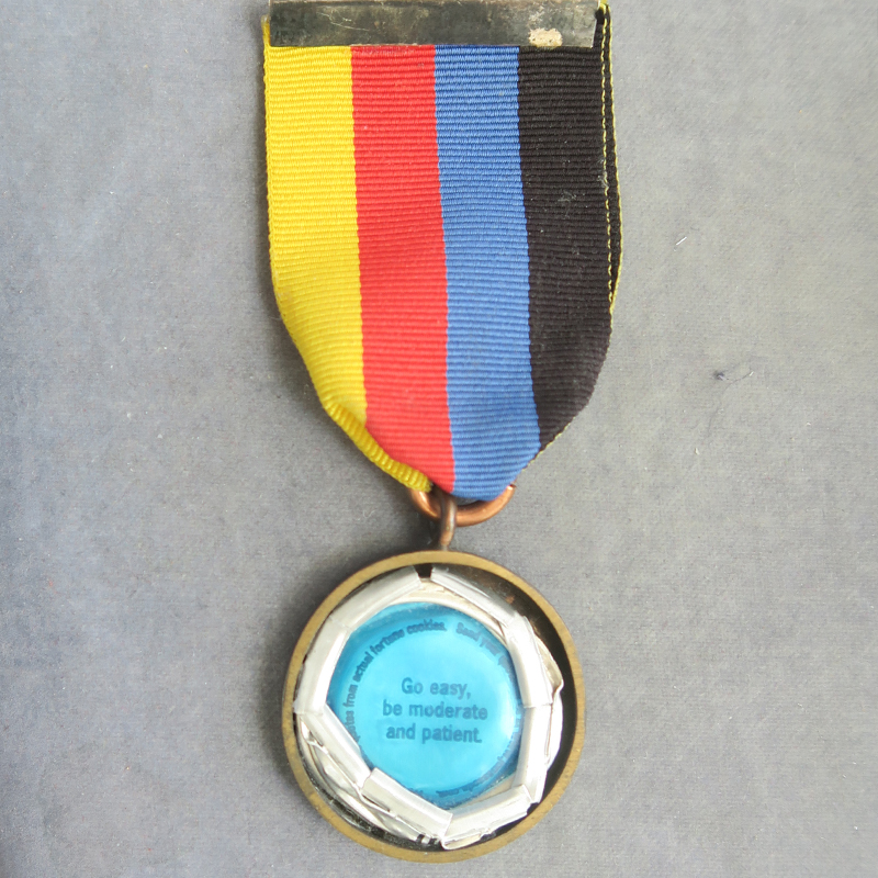 RD172 personal gift from James Malone Beach to Ron Dutton bottle top philosophy plus ribbon