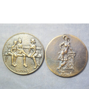 2 bronze medals featuring women