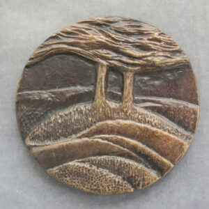 Centenary of the Liberal Party bronze medal symbolised by British landscape, by Dutton RD180