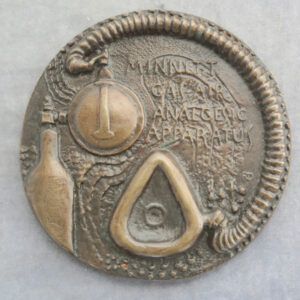 GB: Merseyside & North Wales Faculty of The Royal College of General Practitioners bronze medal portrait R J Minnitt