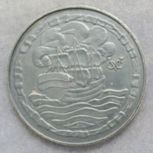 Wreck of the Hollandia silver struck medal by Ron Dutton 1986 RD185