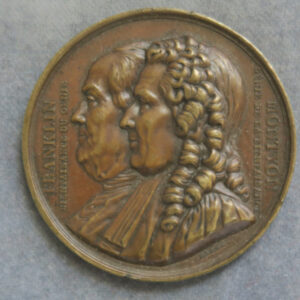 France Great Men series - Franklin & Montyon 1833 by Barre