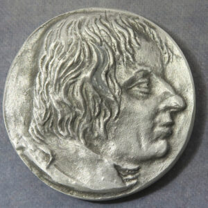 GB The Nelson Society 1981-2006 25th anniversary by Ron Dutton cast medal in matt finish pewter RD200a