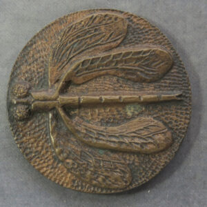 Dragonfly medal cast bronze by Ron Dutton 1978 53mm. RD228
