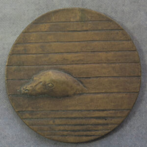 Seal medal cast bronze by Ron Dutton 1978 54mm. RD229